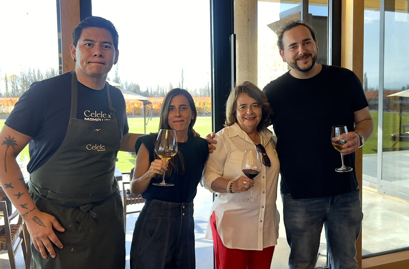 Jaime Rodríguez, Julia Zuccardi, Ana Amitrano y Tomás Treschanski.